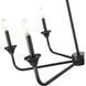 Herring 6 Light 32 inch Matte Black Chandelier Ceiling Light